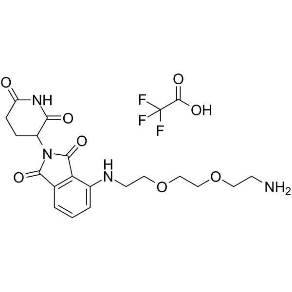 Thalidomide-NH-PEG2-C2-NH2 TFA 2097509-36-7